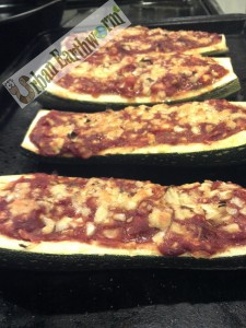 Zucchini Pizza Boats
