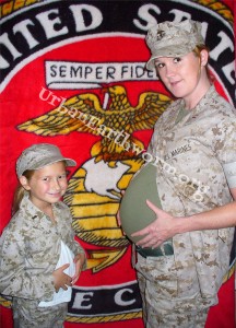 homebirth natural water birth at home no drugs Marine Corps military
