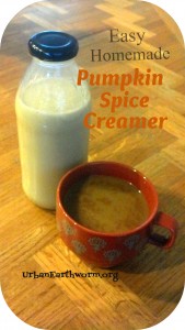 homemade easy vegan coffee creamer starbucks pumpkin spice