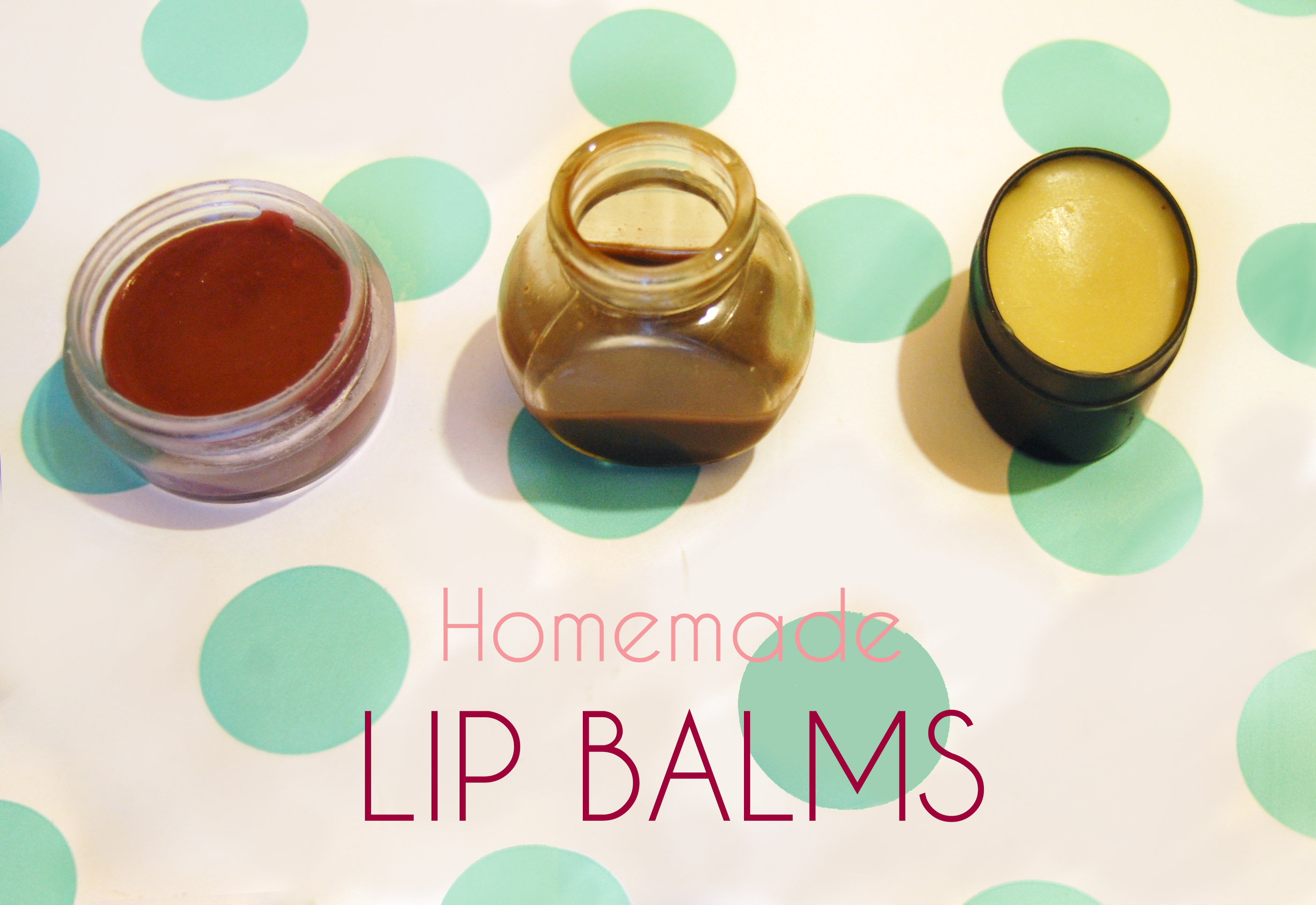 kitchen cosmetics natural lip blams flavored and colored