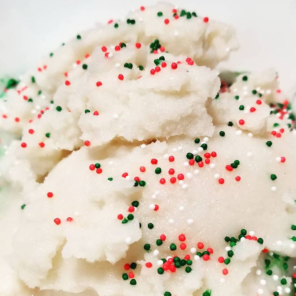 Vegan Snow Cream with Sprinkles